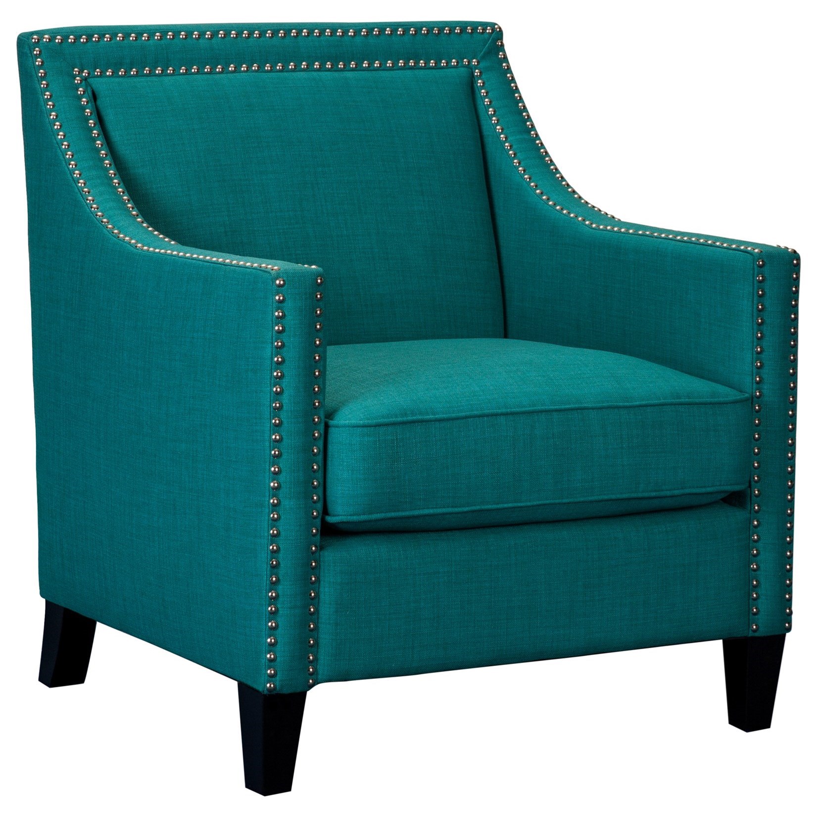 Teal best sale accent armchair
